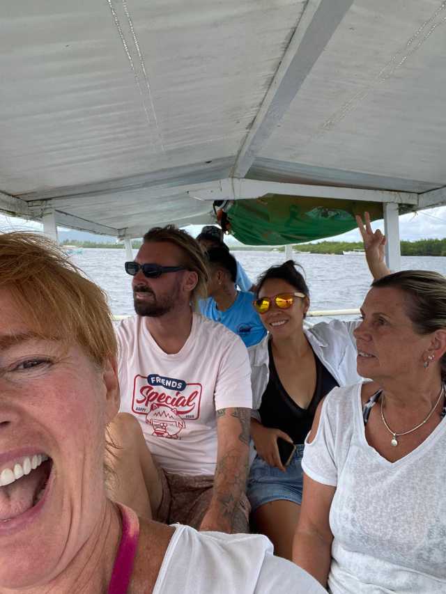 Boat ride with Pat, Michelle and Darren.